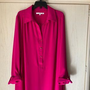 NEW Trina Turk Hot pink Welwood dress Size XL